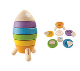 PlanToys Stacking Rocket - Laadlee