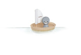 PlanToys Sailing Boat-Seal - Laadlee