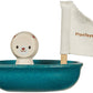 PlanToys Sailing Boat - Polar Bear - Laadlee