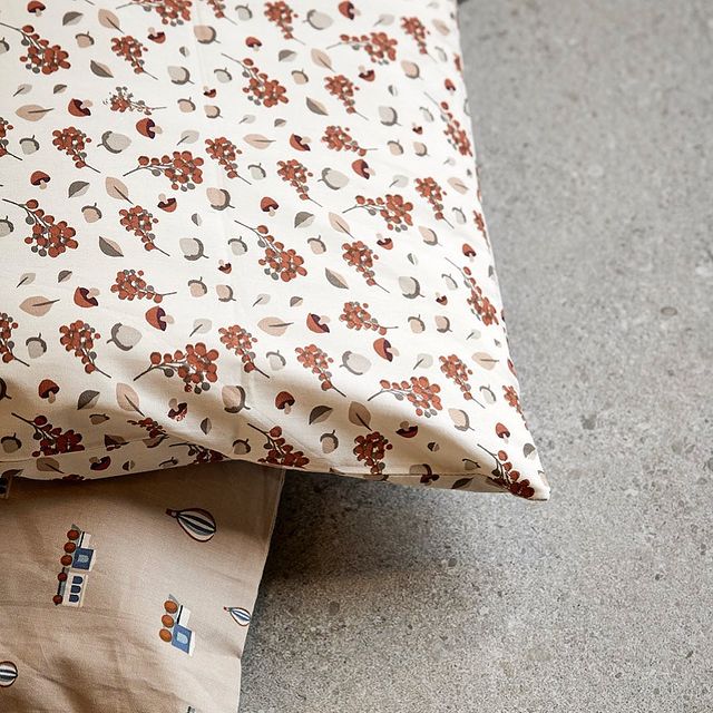 Nuuroo Bera Baby Bed Linen - Autumn Leaf - Laadlee