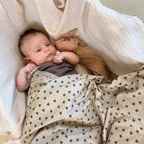 Nuuroo Bera Baby Bed Linen - Leaf - Laadlee