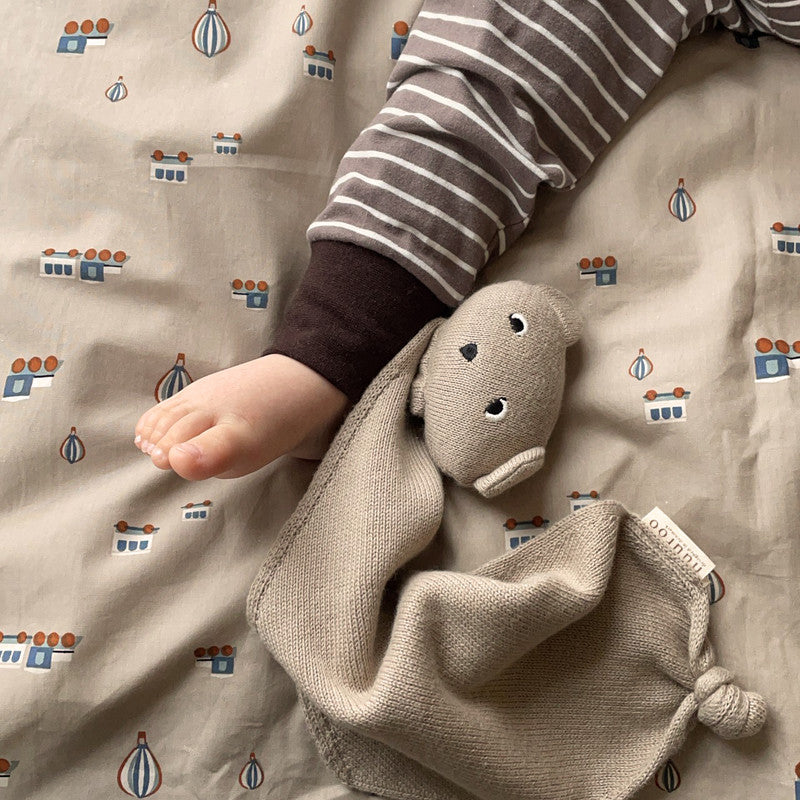 Nuuroo Bera Junior Bed Linen - Train - Laadlee