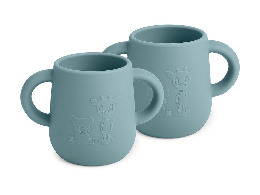 Nuuroo Abiola Silicone Cup with Handle - Lead - Laadlee