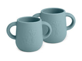 Nuuroo Abiola Silicone Cup with Handle - Lead - Laadlee