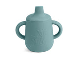 Nuuroo Aiko Silicone Cup with Sippy Lid - Lead - Laadlee