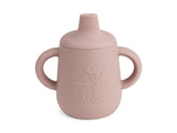 Nuuroo Aiko Silicone Cup with Sippy Lid - Woodrose - Laadlee