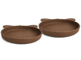 Nuuroo Akila Silicone Plate 2-pack Koala - Acorn - Laadlee