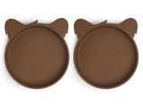 Nuuroo Akila Silicone Plate 2-pack Koala - Acorn - Laadlee