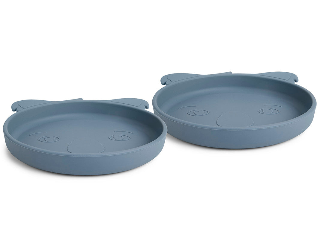 Nuuroo Akila Silicone Plate 2-pack Koala - Bering Sea - Laadlee
