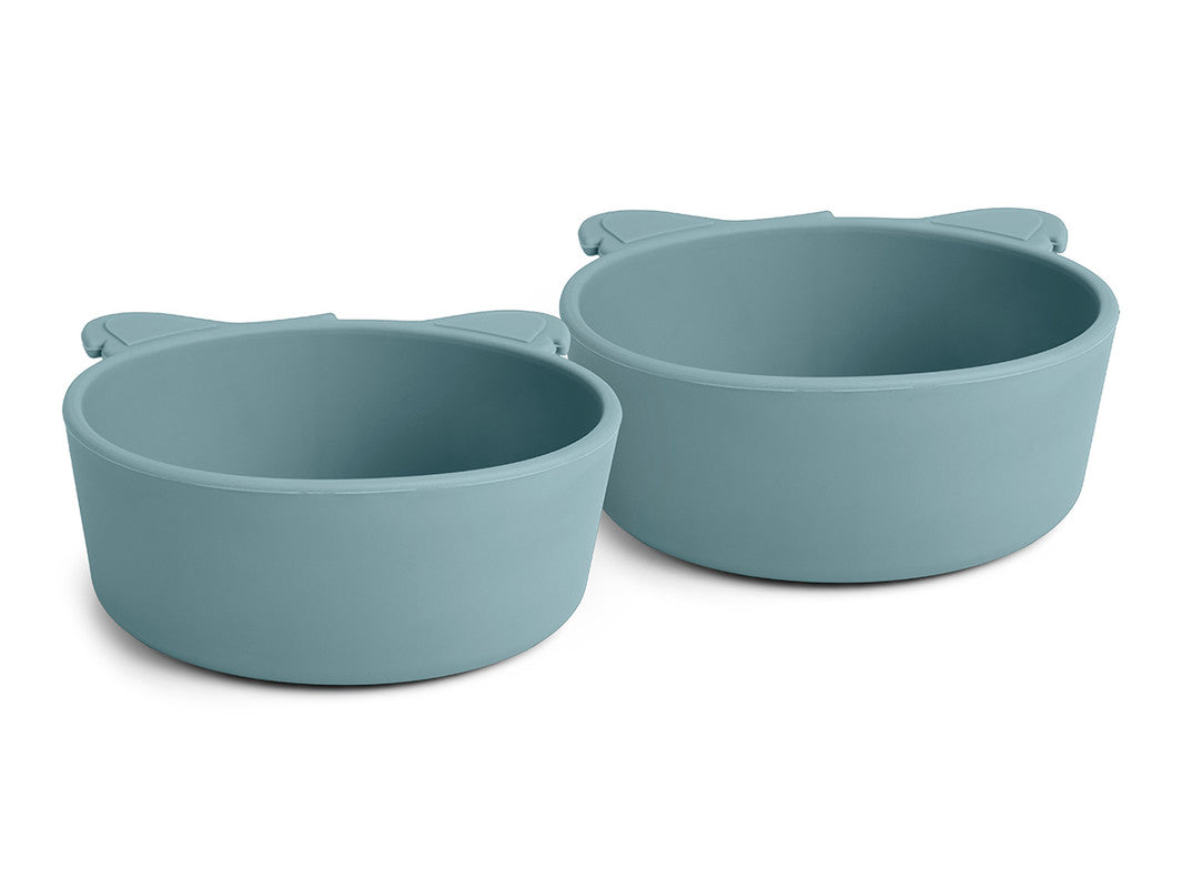 Nuuroo Alex Silicone Deep Plate 2-pack Koala - Lead - Laadlee