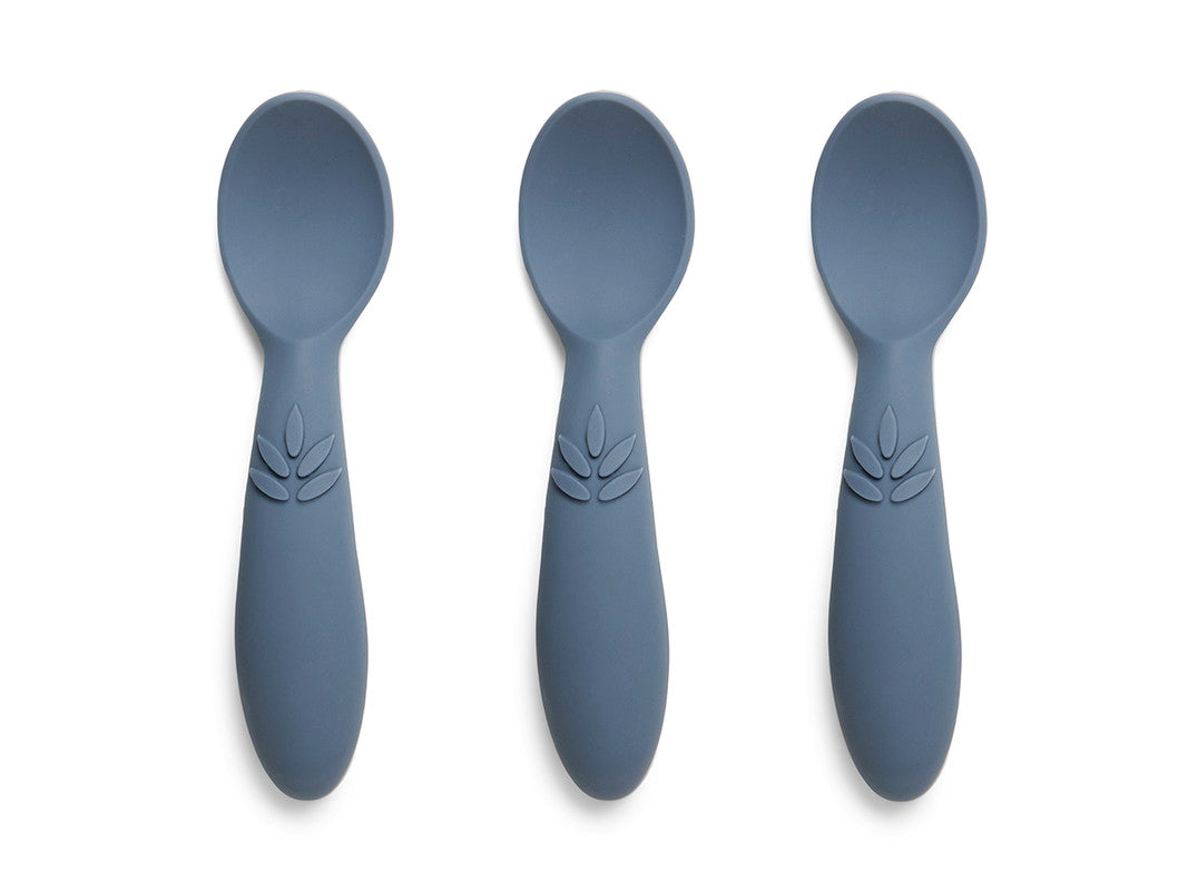 Nuuroo Ella Silicone Spoon 3-pack - Bering Sea - Laadlee