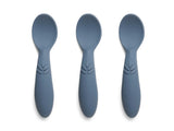 Nuuroo Ella Silicone Spoon 3-pack - Bering Sea - Laadlee