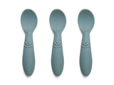 Nuuroo Ella Silicone Spoon 3-pack - Lead - Laadlee