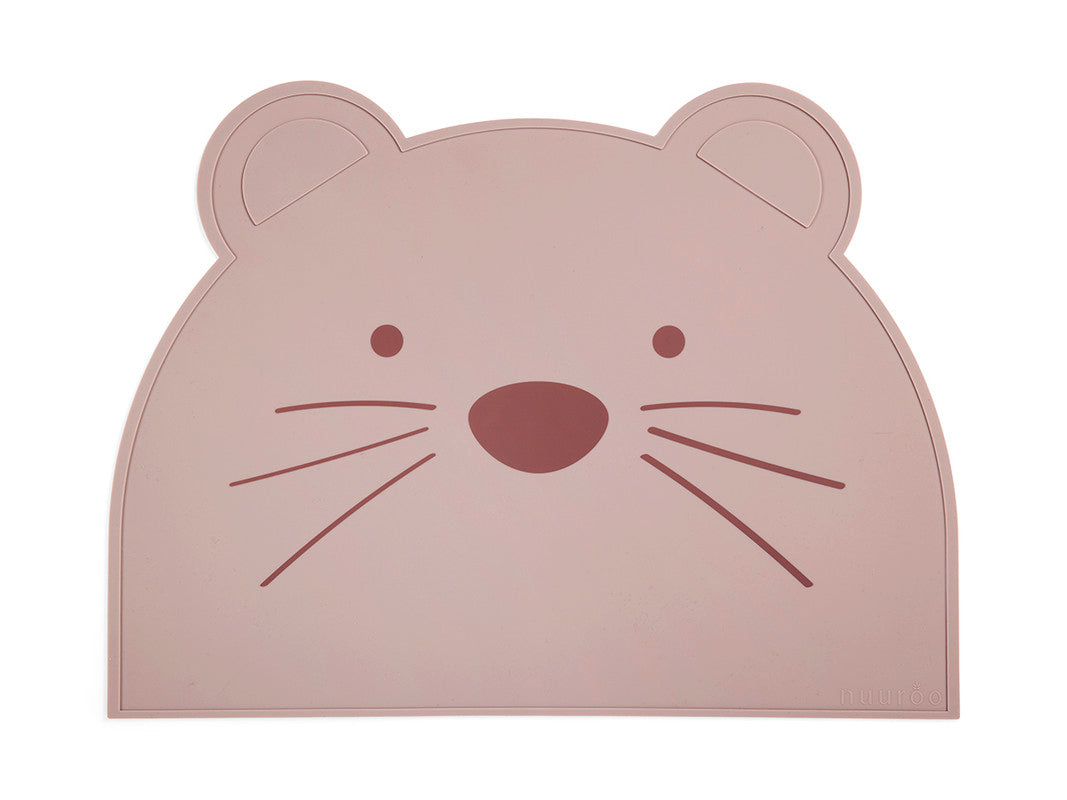 Nuuroo Ester Ear Silicone Placemat - Woodrose - Laadlee