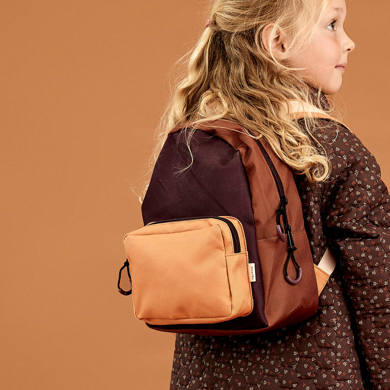 Nuuroo August Junior Bag - Yellow Block - 11 Inch - Laadlee
