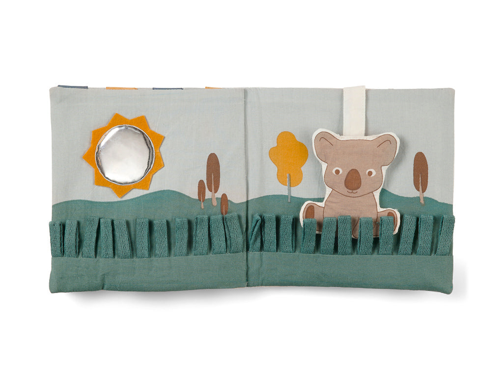 Nuuroo Bora Fabric Book Multi-Colors - Laadlee