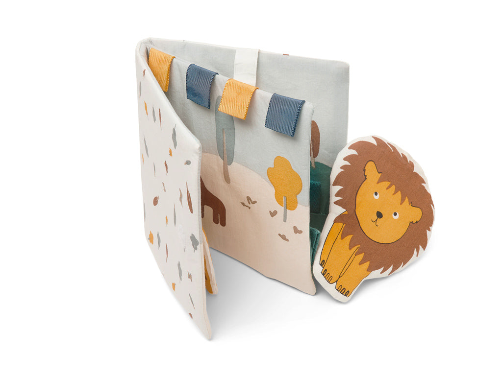 Nuuroo Bora Fabric Book Multi-Colors - Laadlee