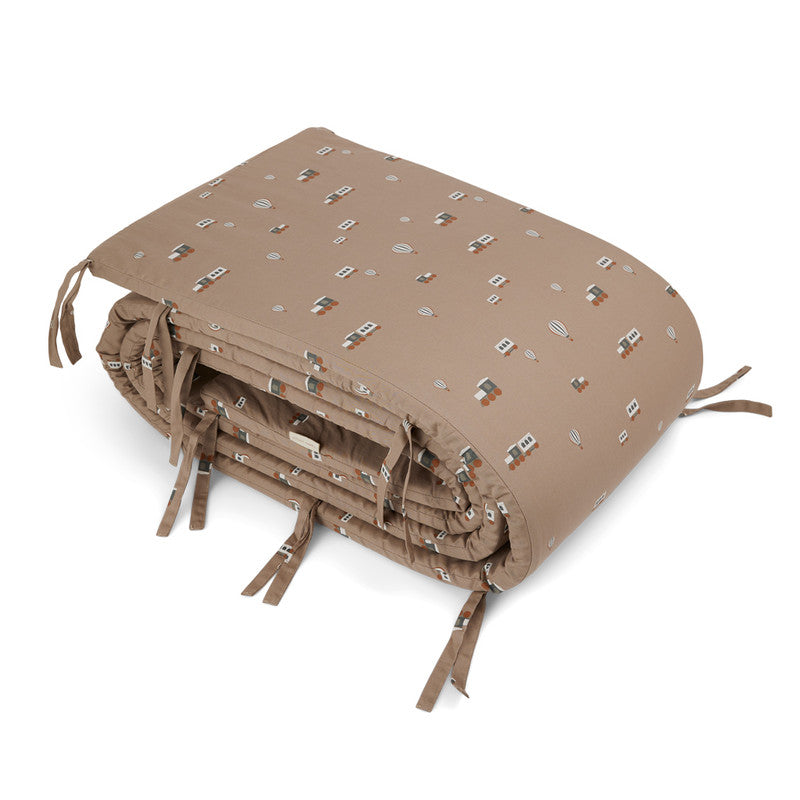 Nuuroo Leslie Bed Bumper - Train - Laadlee