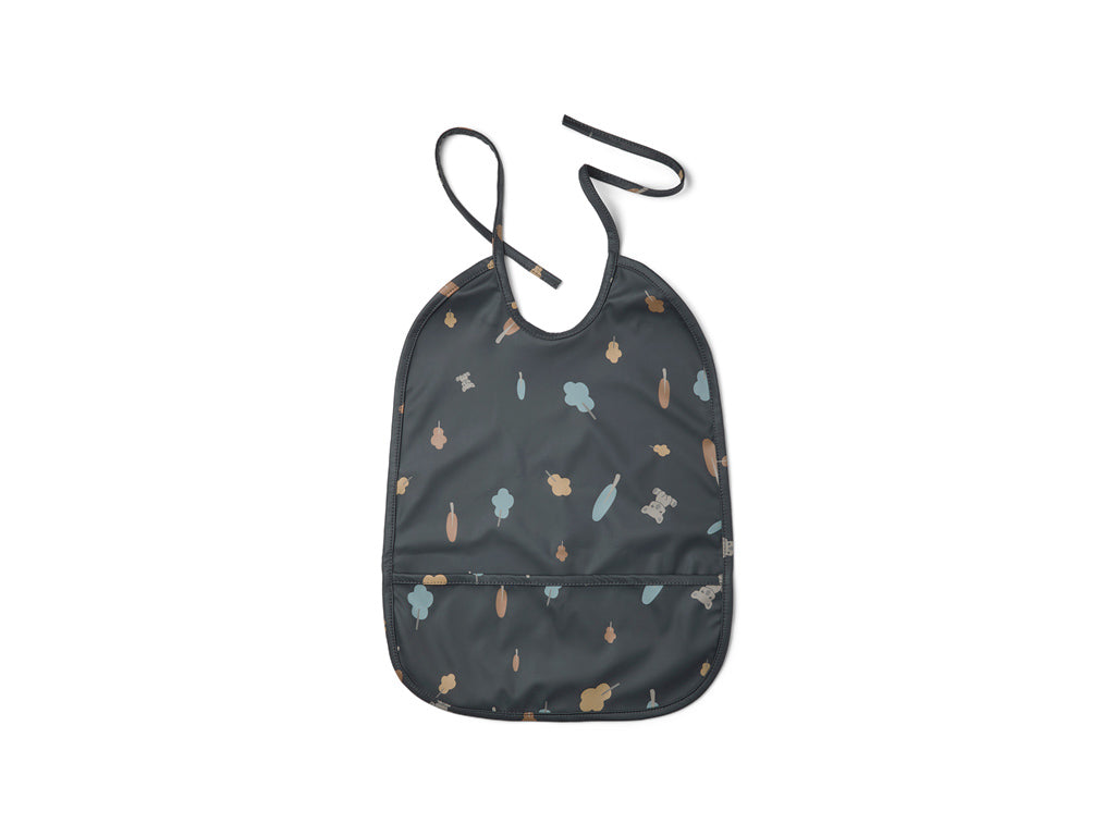 Nuuroo Ida Coated Bib - Koala Forest - Laadlee