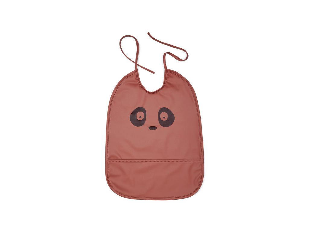 Nuuroo Ida Coated Bib - Mahogany - Laadlee