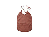 Nuuroo Ida Coated Bib - Mahogany Leaf - Laadlee