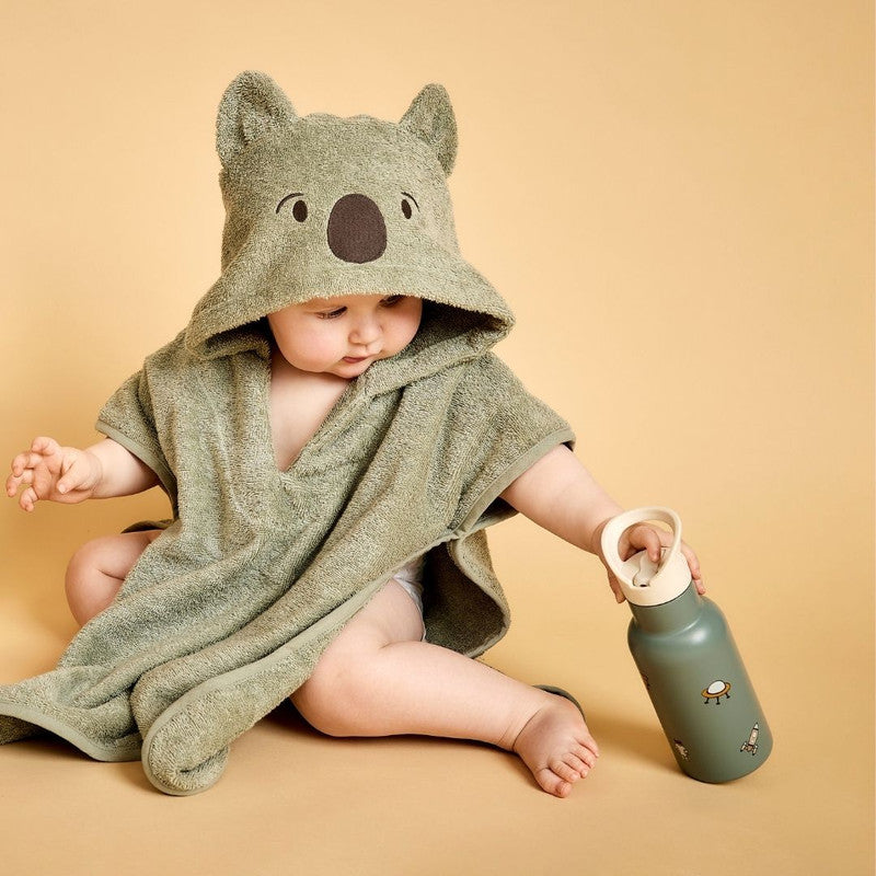 Nuuroo Adelin Poncho - Light Green - Bear - Laadlee