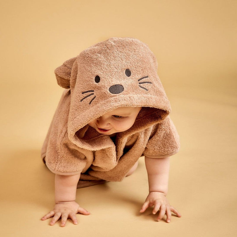Nuuroo Adelin Poncho - Rose - Rabbit - Laadlee