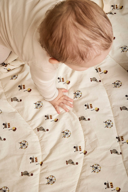 Nuuroo Birke Playmat Plain - Creme Circus - Laadlee