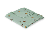 Nuuroo Barri Muslin Swaddle - Light Green Space - Laadlee