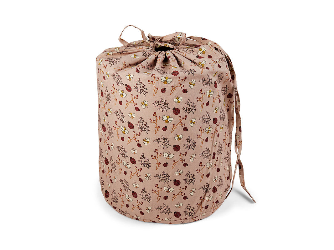 Nuuroo Leslie Bed Bumper - Sand Flower Bee - Laadlee