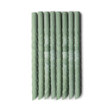 Nuuroo Ada Silicone Straw 8-pack - Light Green Mix - Laadlee
