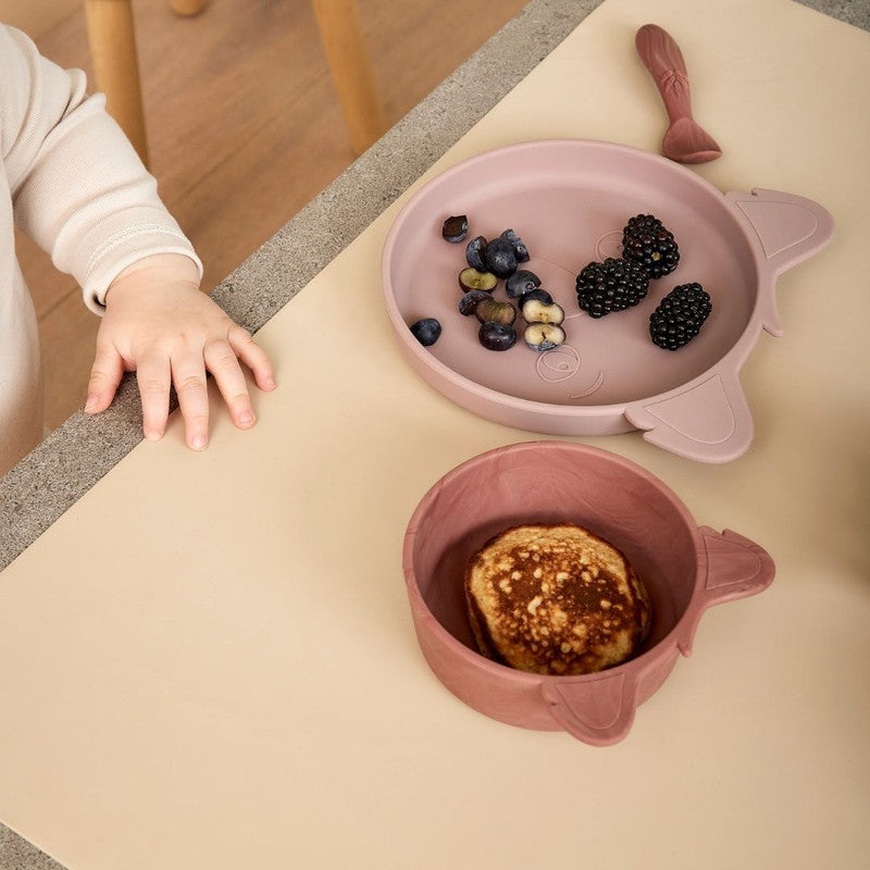 Nuuroo Alex Silicone Deep Plate 2-pack Koala - Red Mix - Laadlee