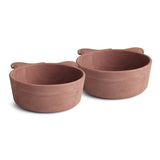 Nuuroo Alex Silicone Deep Plate 2-pack Koala - Red Mix - Laadlee