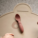 Nuuroo Ella Silicone Spoon 3-pack - Red Mix - Laadlee