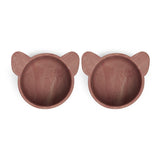 Nuuroo Rosa Silicone Snack Box Small 2-pack - Red Mix - Laadlee