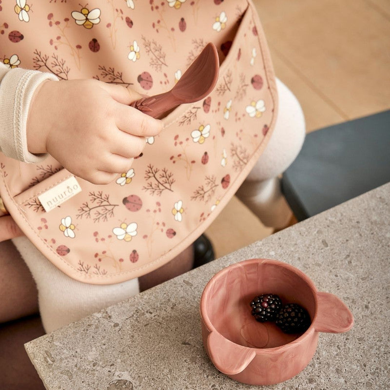 Nuuroo Rosa Silicone Snack Box Small 2-pack - Red Mix - Laadlee