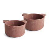 Nuuroo Rosa Silicone Snack Box Small 2-pack - Red Mix - Laadlee