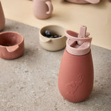 Nuuroo Pax Silicone Drinking Bottle 350 ml- Mahogany - Laadlee