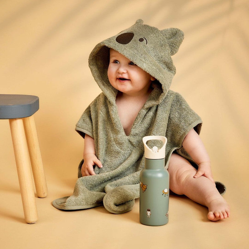 Nuuroo Bertil Drinking Bottle 350 ml- Light Green Space - Laadlee