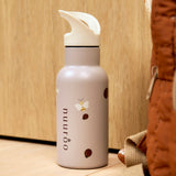 Nuuroo Bertil Drinking Bottle 350 ml- Sand Flower Bee - Laadlee