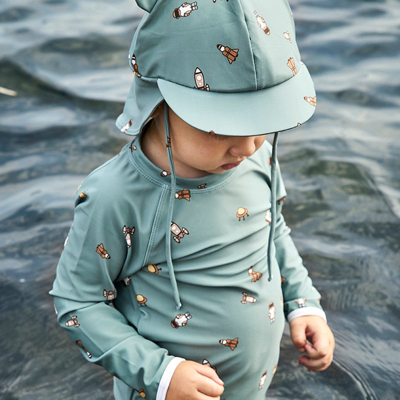 Nuuroo Ludo Sun Hat - Green - Laadlee