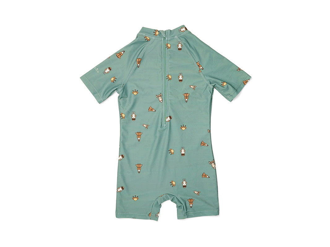 Nuuroo Kali Swimsuit - Green - Laadlee
