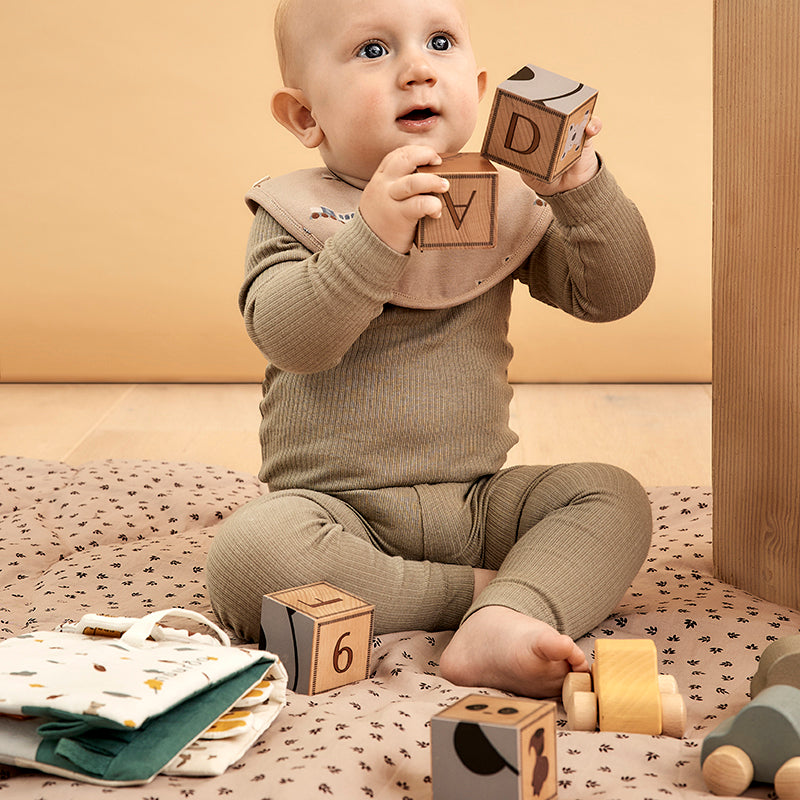 Nuuroo Wooden Otto bricks - Wooden Mix - Laadlee