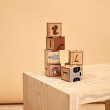 Nuuroo Wooden Otto bricks - Wooden Mix - Laadlee