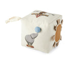 Nuuroo Jasmin Fabric Cube - Creme Circus - Laadlee