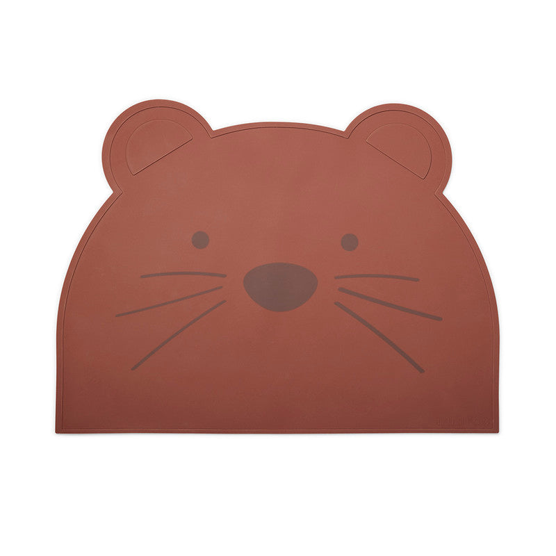 Nuuroo Ester Ear Silicone Placemat - Mahogany - Laadlee