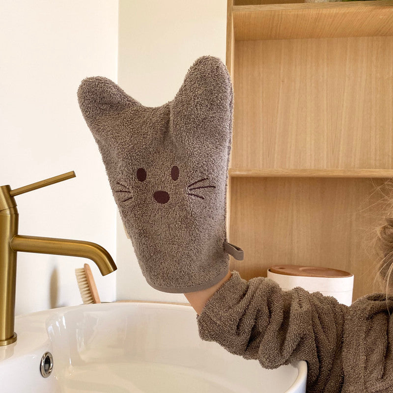 Nuuroo Agnes Face Cloth 2-pack - Cider/Mahogany - Laadlee