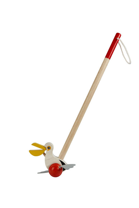 PlanToys Push-Along Pelican - Laadlee