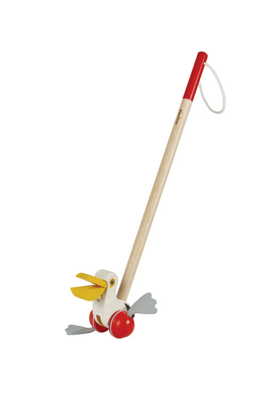 PlanToys Push-Along Pelican - Laadlee