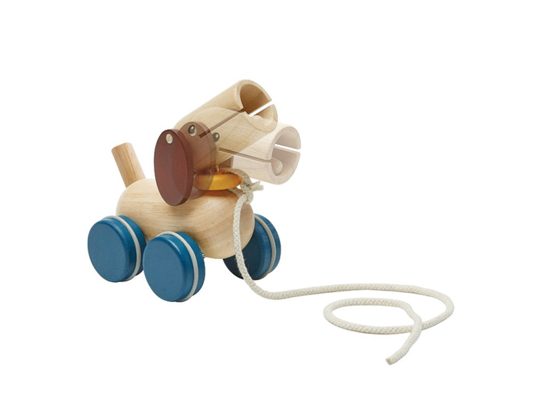 PlanToys Push and Pull Puppy - Laadlee